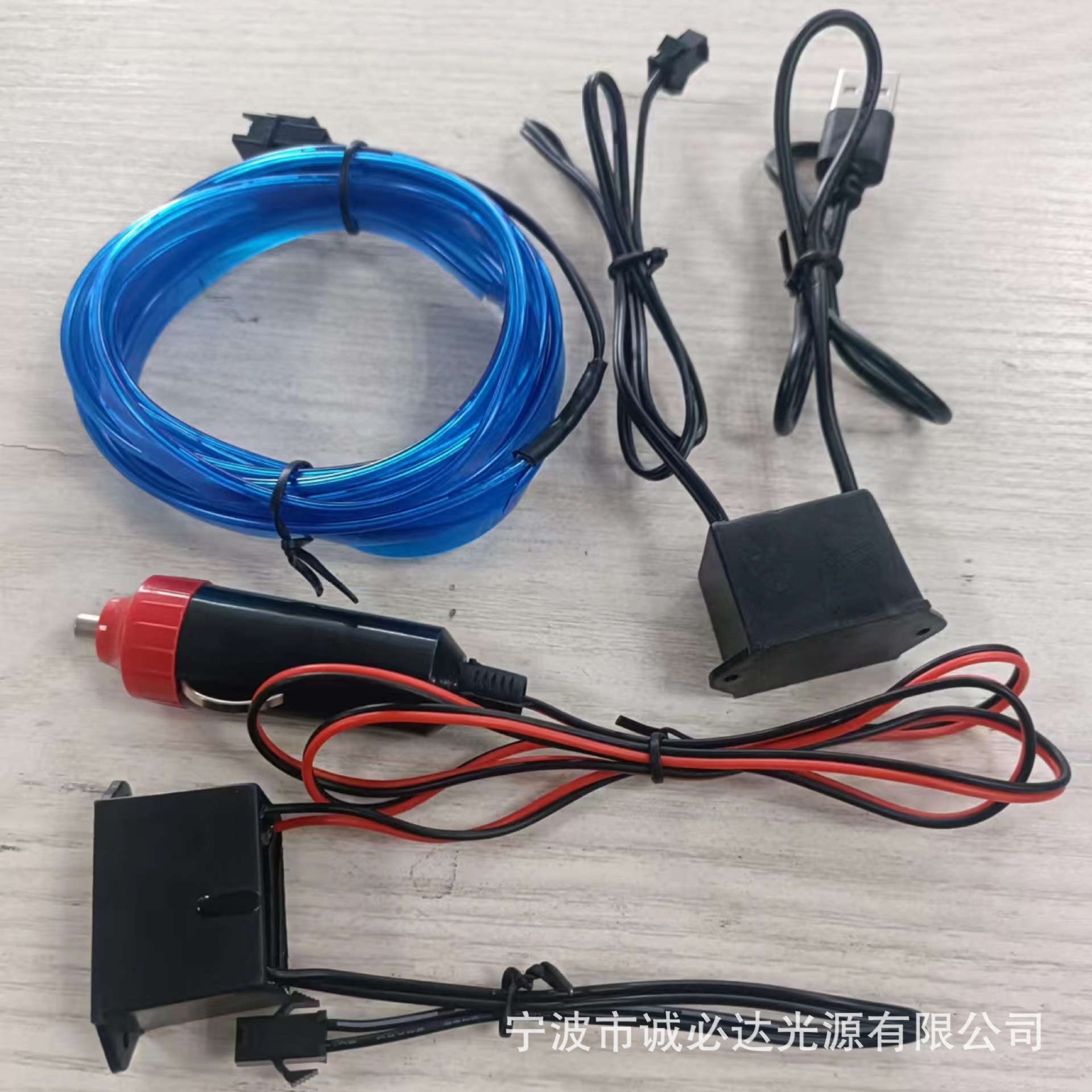 Hot-sELling Iron Wire Containing Shapable El Cold Light Luminous Wire Diameter 2.8mm Inner Iron Wire 0.7mm