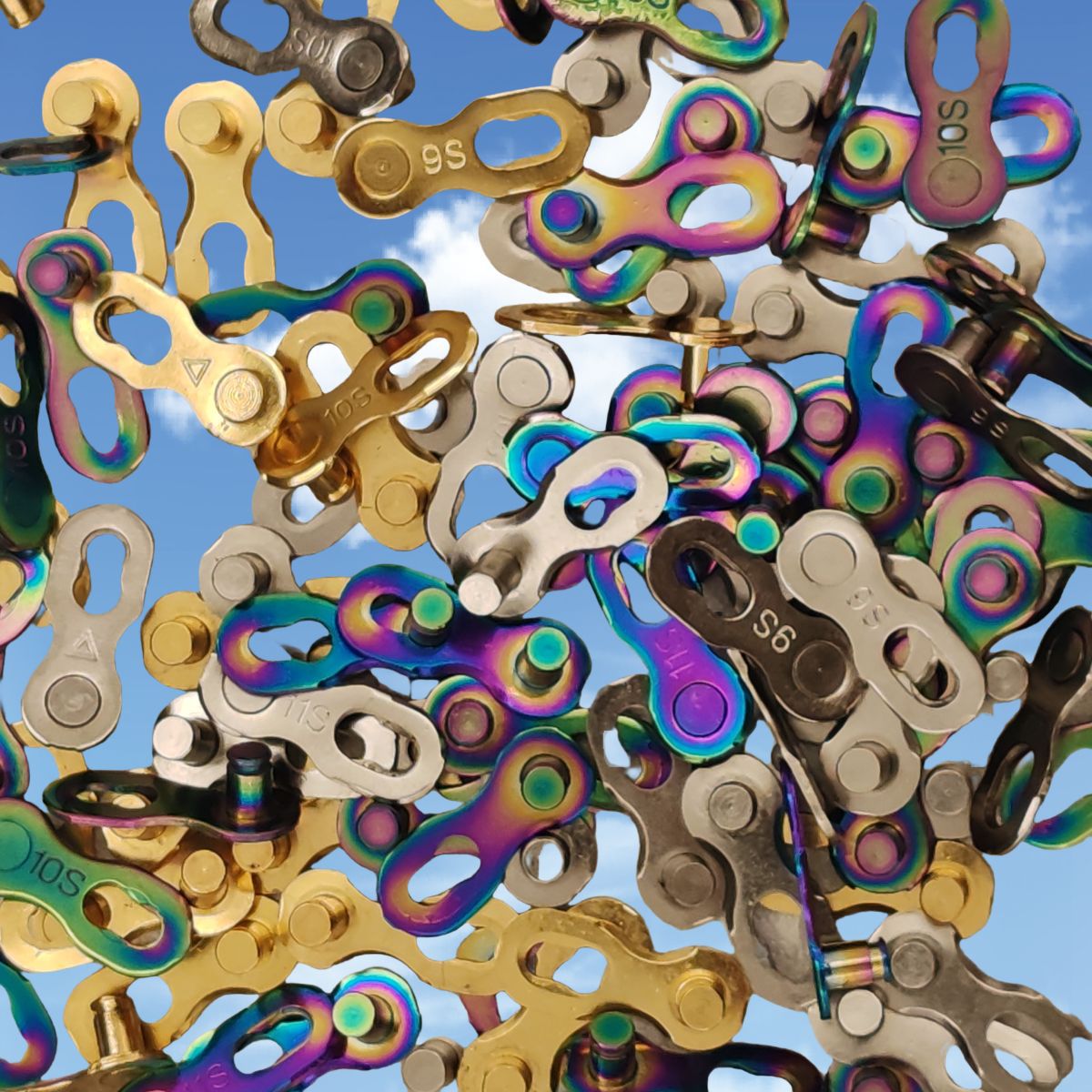 Mountain Bike Chain Bicycle Chain Buckle Quick Release Magic Buckle Variable Speed Bicycle Chain Quick Release Buckle Live Buckle Connector