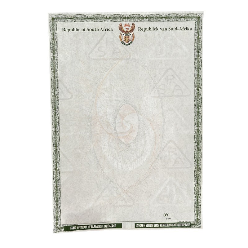 Cross-Border Watermark Paper Anti-Counterfeiting Customization University Institution Anti-Counterfeiting Paper Customization Anti-Counterfeiting Certificate Inspection Report Graduation Certificate