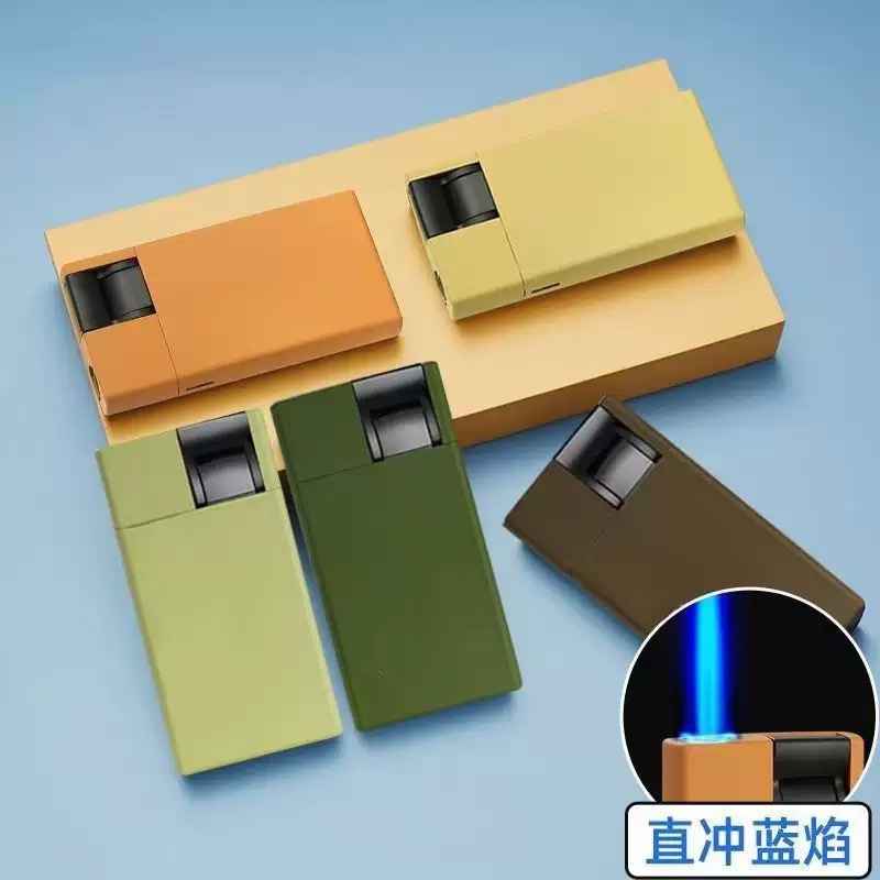 Metal Cartoon Windproof Direct Rush Advertising Lighter Internet Celebrity Frosted Printing Custom Printing Logo Personalized Creative