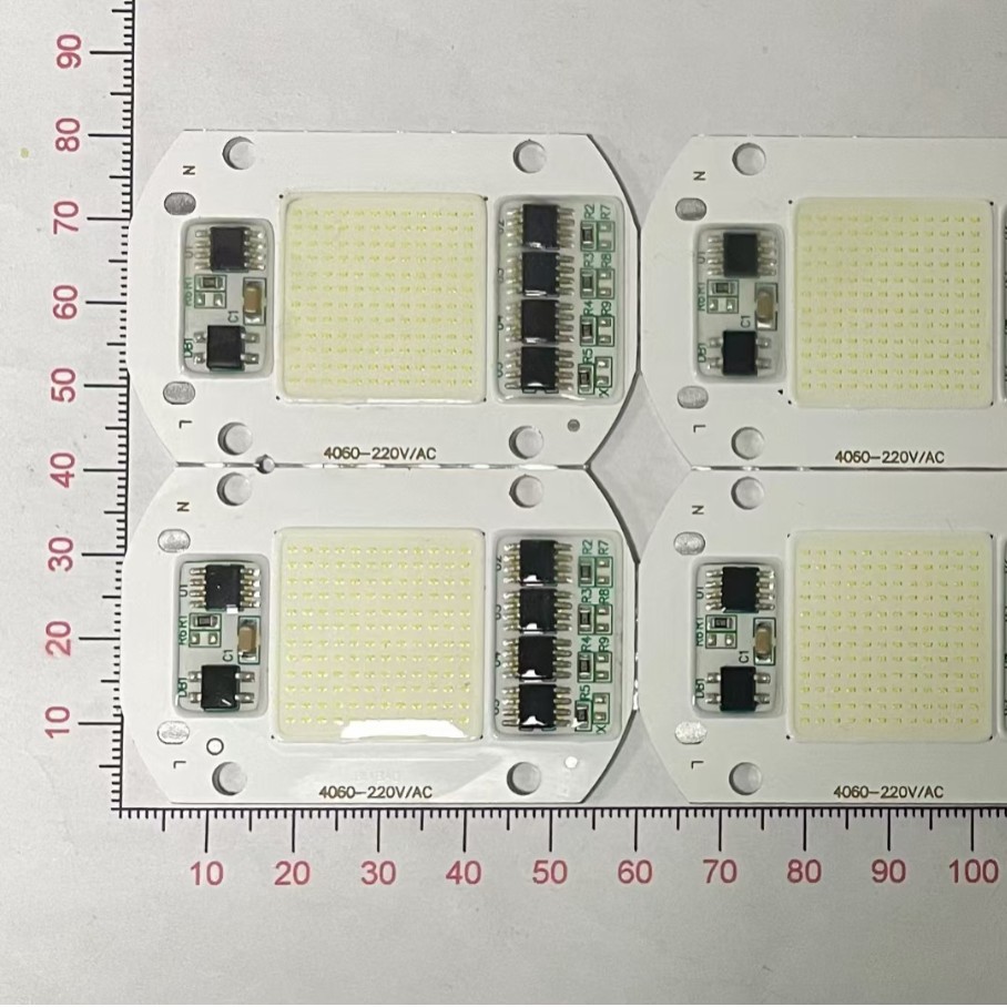 220V линейный интегрированный COB источник света flip 50W размер 4060 алюминиевая подложка 1.4