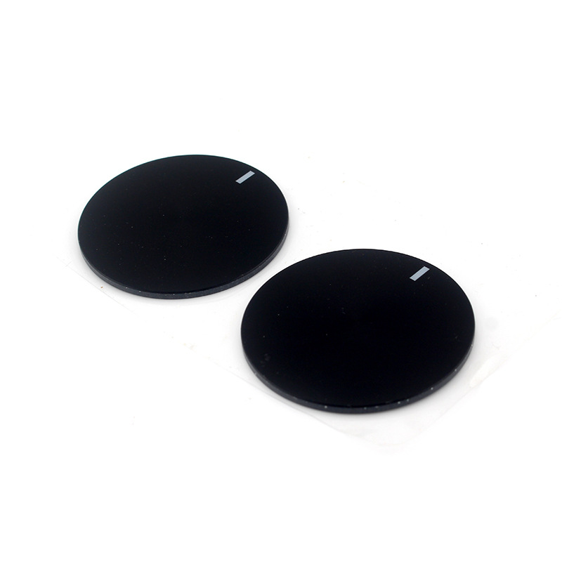 Factory Source Clock Digital Display Lens Digital Tube Panel Pc Semi-Transparent Black Digital Display Acrylic Touch Key