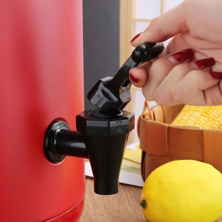 Insulated Bucket Faucet Switch, Milk Tea Bucket Electric Heating Bucket, Soy Milk Bucket Faucet Accessories, Stainless Steel High Temperature Resistant