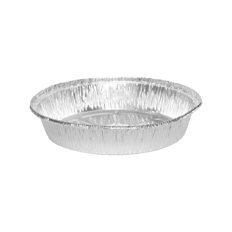 Air Fryer Special Tin Foil Bowl Tin Foil Plate Round Disposable Aluminum Foil Plate Box Household Thickeneded Oven Baking