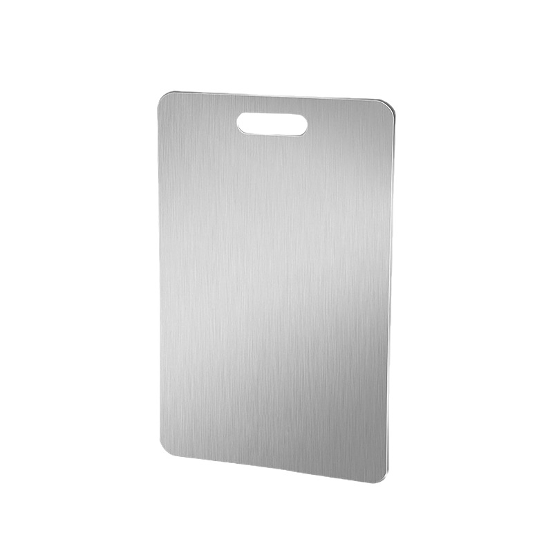 304 stainless steel cutting board Chinese square cutting board kitchen multifunctional double-sided cutting board thickened home chopping board batch