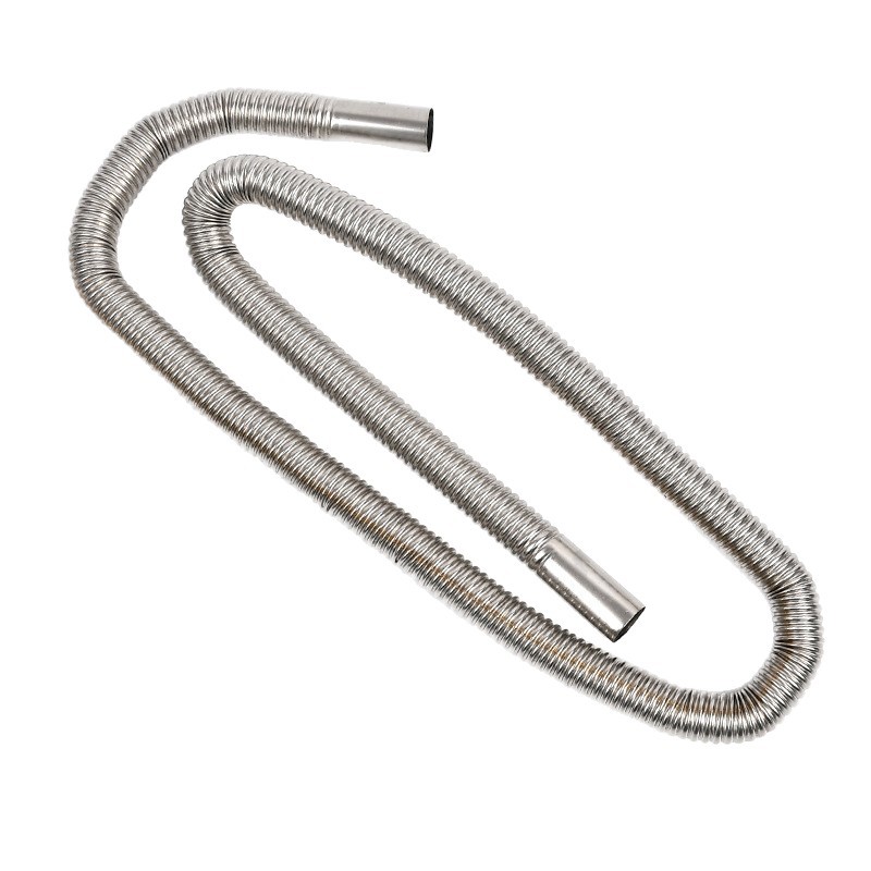 Parking Heater Exhaust Pipe Stainless Steel Exhaust Spiral Threaded Corrugated Exhaust Pipe Exhaust Pipe Car Accessories