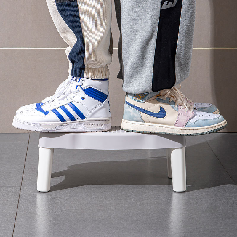 Toilet stool squatting artifact household toilet height-increasing hand washing footstool bathroom non-slip children's Footstool