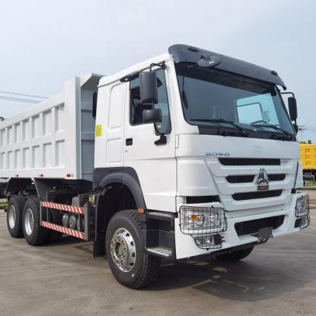 Hoofer Dump Truck with Eight Rear Wheels, Left-Hand Drive, 371 Horsepower, Euro Ii, Exported Globally