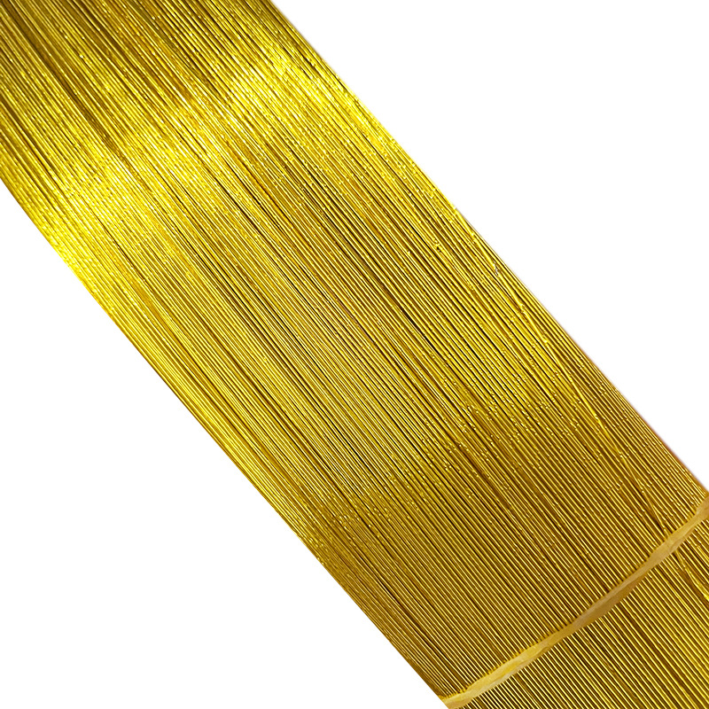 No. 24 Golden soft wire handmade 0.6mm thin wire diy shape bouquet material happy plum blossom wire