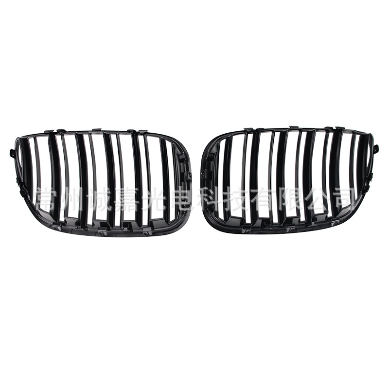 Suitable for BMW X5 E53 04-06 modified medium mesh grille front bumper grille black BMW medium mesh