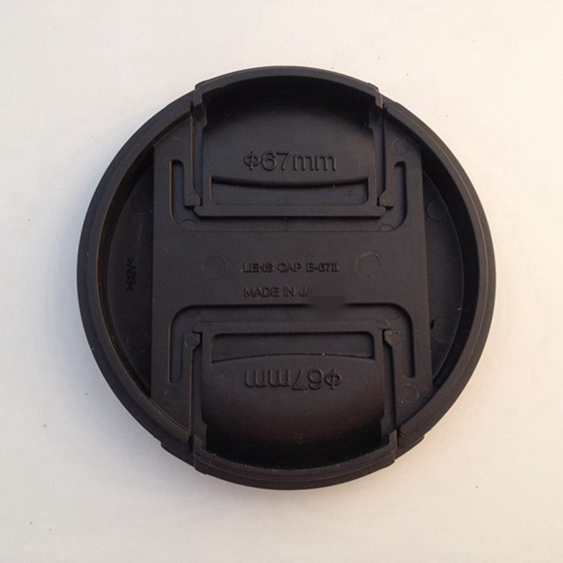 Applicable to EOS camera second generation lens cover 49/52/55/58/67/72/77/82mm middle pinch dust cover