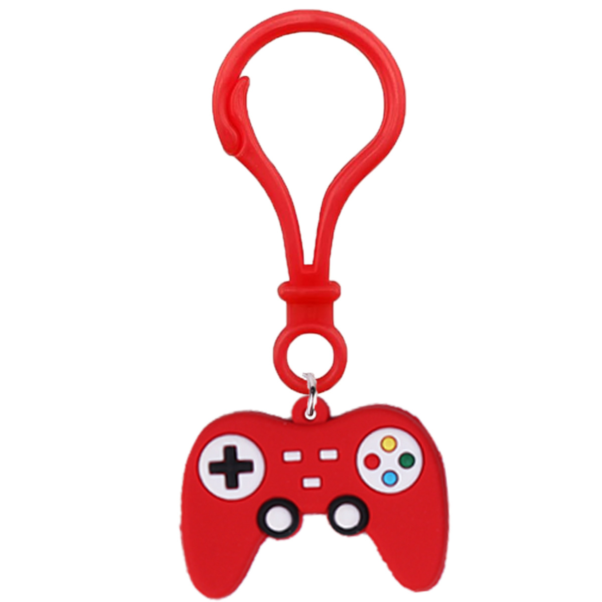 Game Controller Keyboard Cartoon Keychain Animation Peripheral Spot Wholesale Cross-Border Supply Straw Patch Stickers