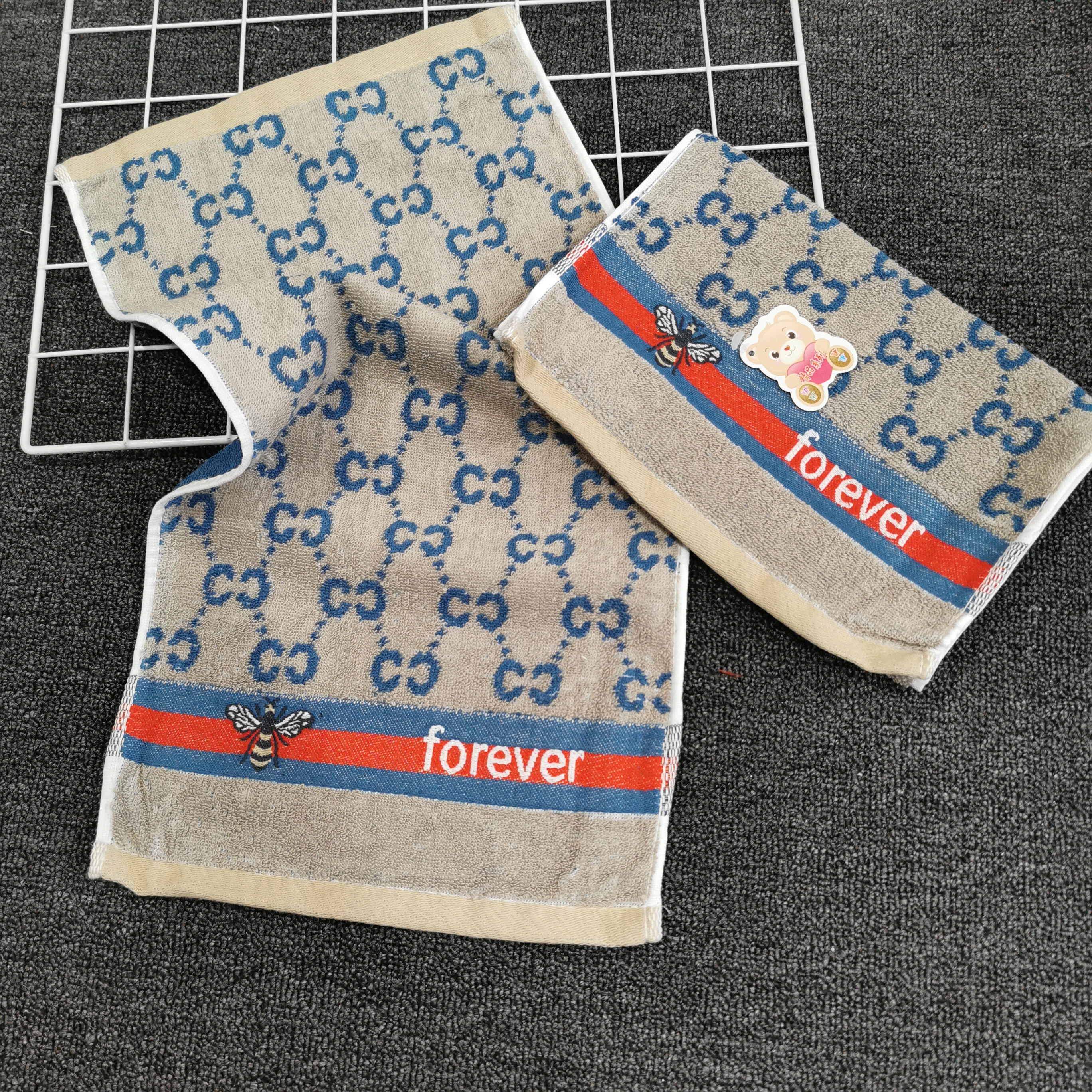 Couple's Thickeneded Jacquard Towel Pure Cotton Household Face Wash Lint-Free Absorbent Water Towel Adult Bathing Men and Women Do Not Fade