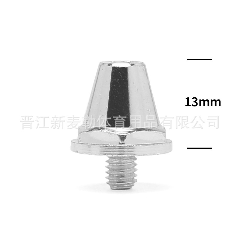 Factory Direct cross-border hot sale football spikes Aluminum nails 11MM,13MM,15MM multi-color optional football supplies