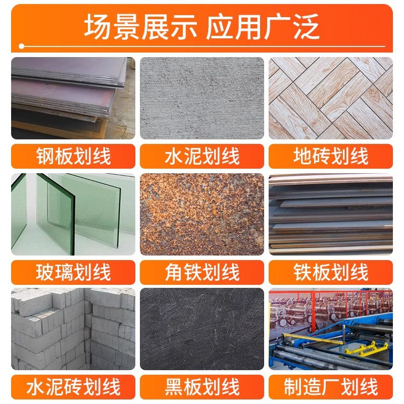 Talcum Pen Widened and Thickened Industrial Marking Construction Site Marker Steel Large Crystal Color Painting Gypsum Fossil Pen