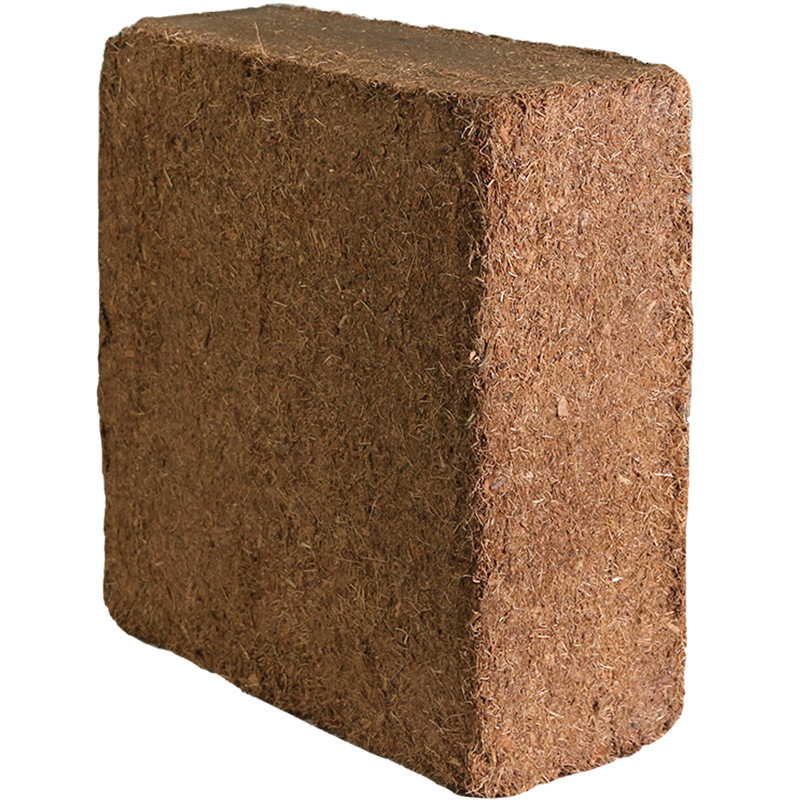Coconut Brick Nutrient Soil for Growing Vegetables, General Desalination Coconut Bran Large Brick Soil, Turtle Hibernation Flower Soil Planting Soil