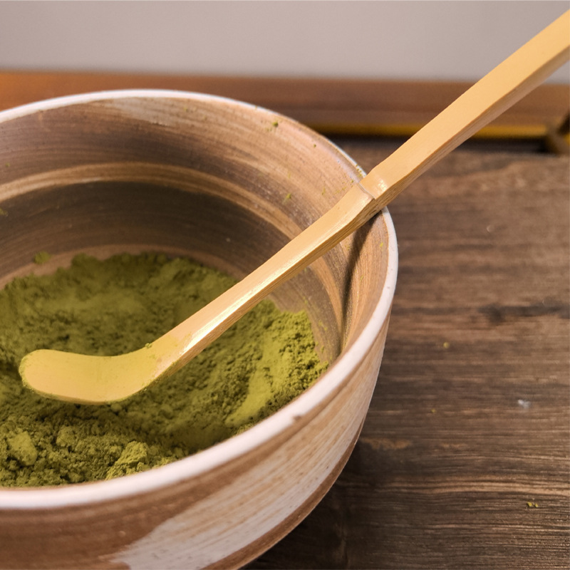 Bamboo Tea Scoop, Bamboo Tea Whisk Set, White Bamboo Tea Whisk Set, Purple Bamboo Tea Set