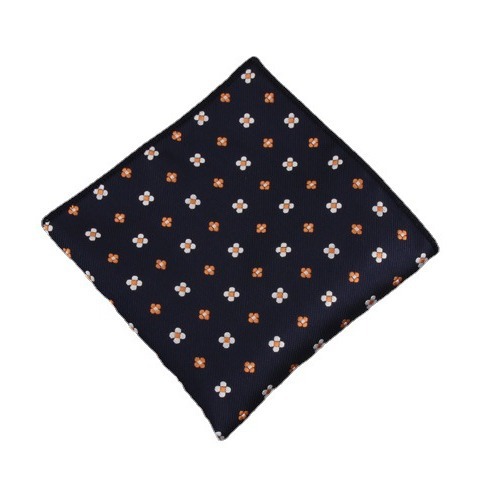 Men's Suit Quality Silk Square Scarf 1200 Needles High Latitude Suit Flap Pocket Pants Square Factory Direct Sales Wholesale and Retail