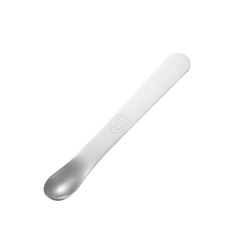 304 stainless steel dumpling Spoon stuffing digging blender flat Spoon stuffing spoon household dumpling wonton spoon tool