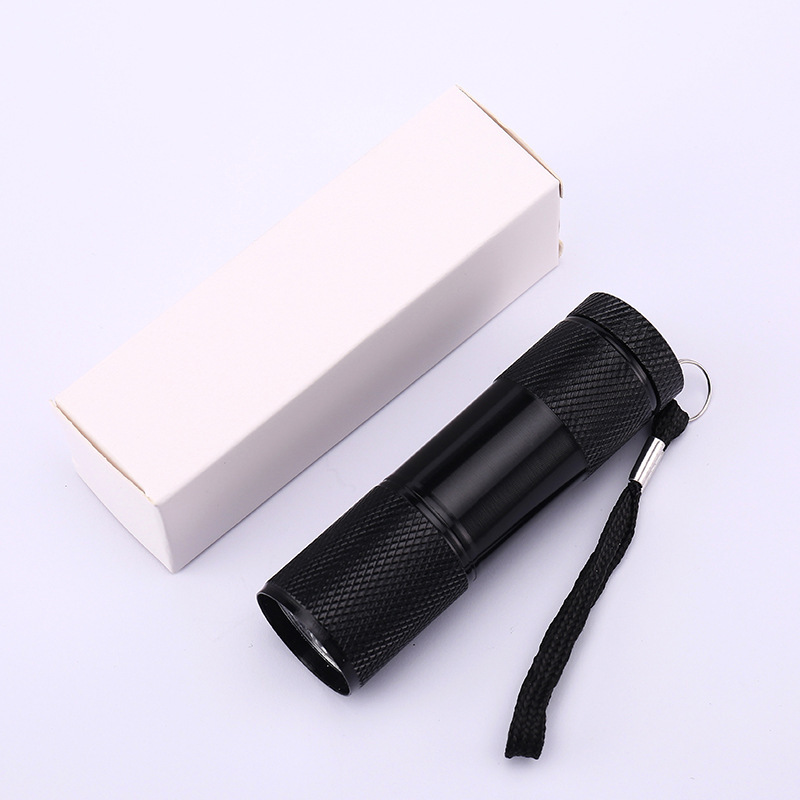 9led red flashlight 625nm red blood vessel portable find vein indicator infrared red light