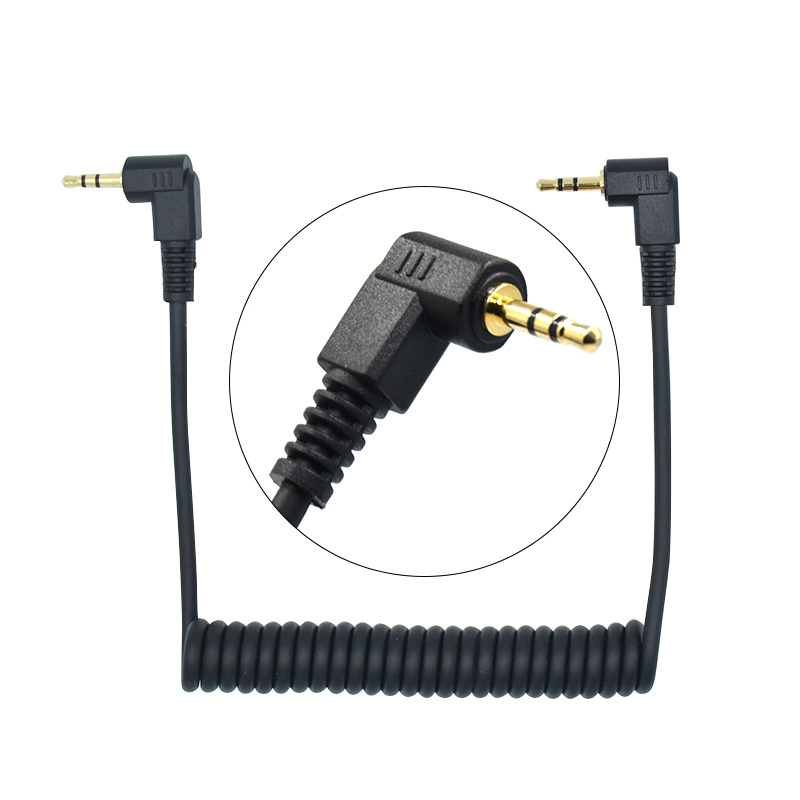 Digital camera shutter connection line 2. 5MM C1 DC2 SLR timer trigger connection spring line