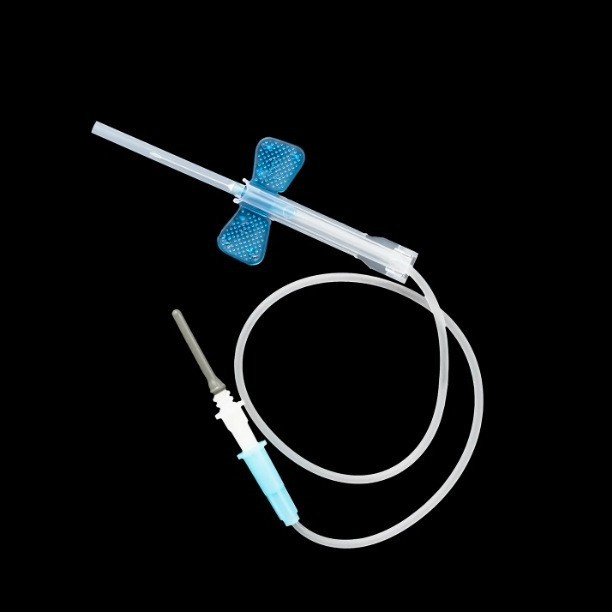 Экспортная игла для забора крови, совместимая с иглой для забора крови 23g, одноразовая венозная безопасная бабочка