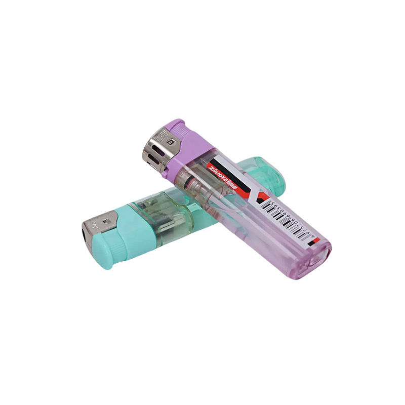 卓业打火机电子明火一次性丁烷气K1 设计创意便携批发零售