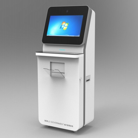 Factory Direct Sale of High-Quality Products: Touch Screen Self-Service Terminal Machine Receipt Printing Kiosk with I-Card Recognition