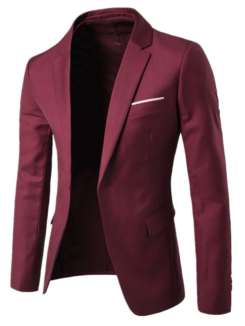 New fashion small suit men's wedding suit jacket Korean slim fit business casual professional formal jacket men