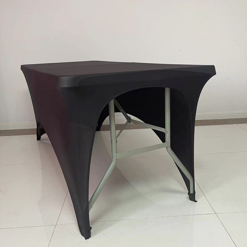 Special Thickened Elastic Half-Cover Hollow Bed Cover for Beauty Salon Conference Tables, Can Add Logo