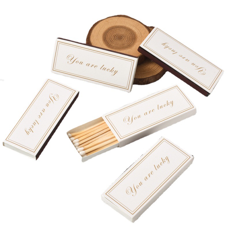 Matches Scented Candles Special Boxed Matches Long Rod Wood Stalk Matches 75mm Hand Gift Wooden Matches