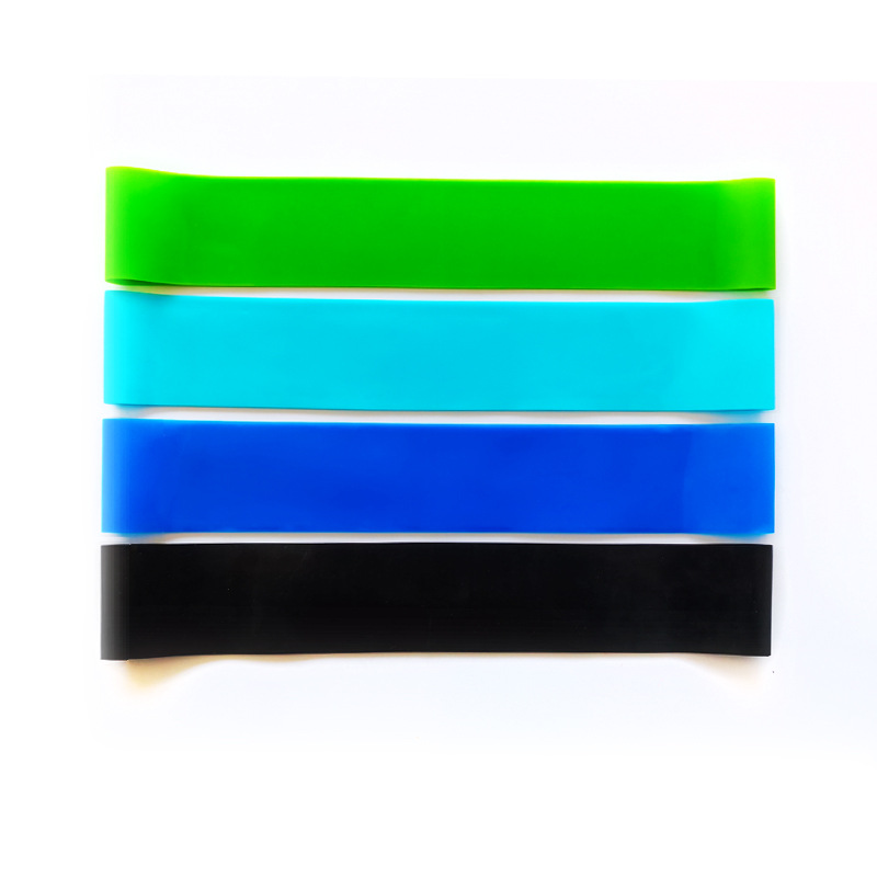 0.6mm Kidsren's Seat Beach Chair Elastic Band Leg Rehabilitation Training Posture Fitness Elastic Circle Resistance Band