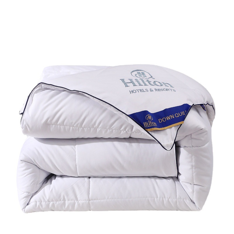 Explosions Hilton Hotel feather velvet quilt padded autumn and winter quilt velvet core gift is wholesale a generation of hair