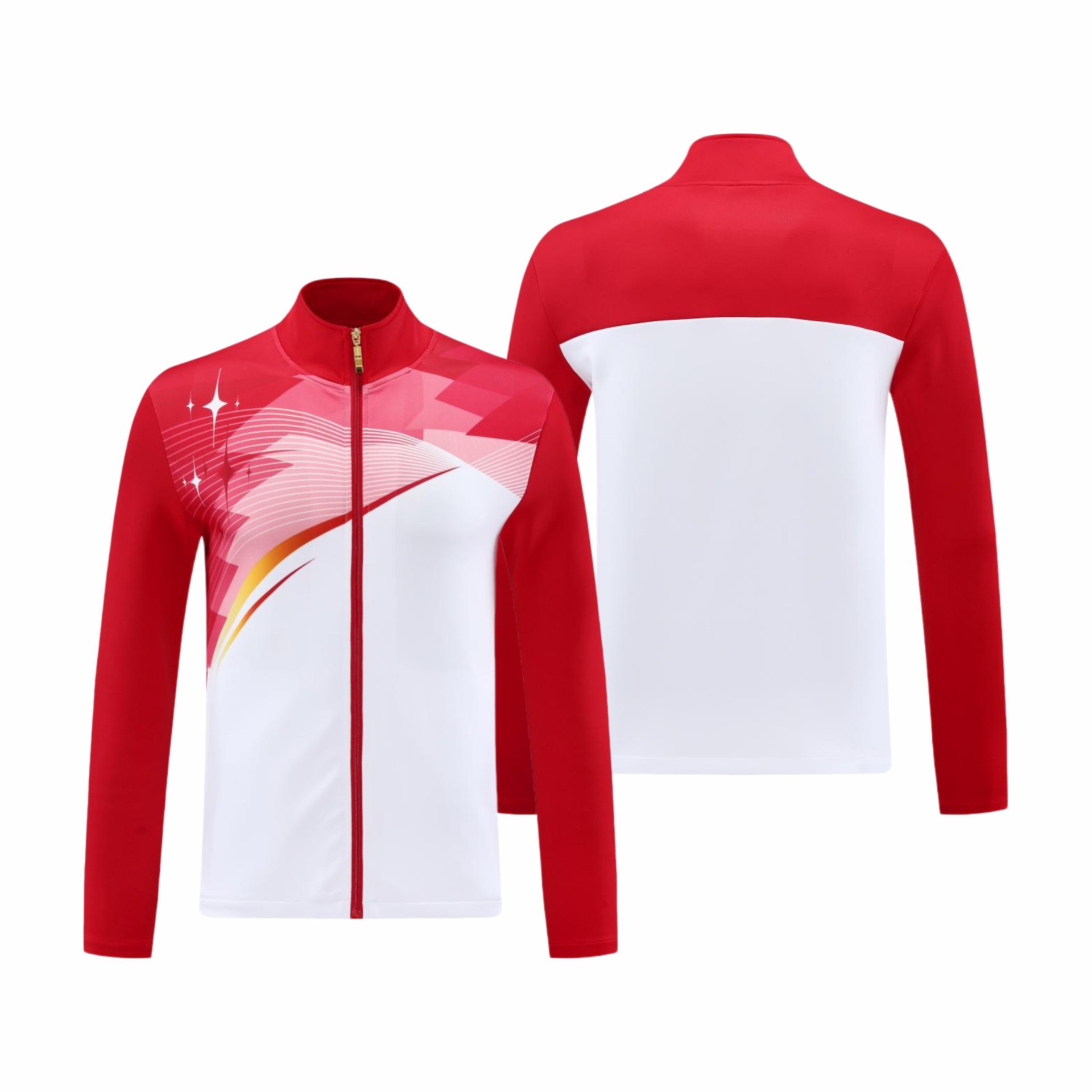 Long-Sleeved Sports Suits for Adults and Kidsren, Training Clothes, Competition Clothes, Running Group Purchase Jackets, Tops, Badminton Clothes for Men and Women