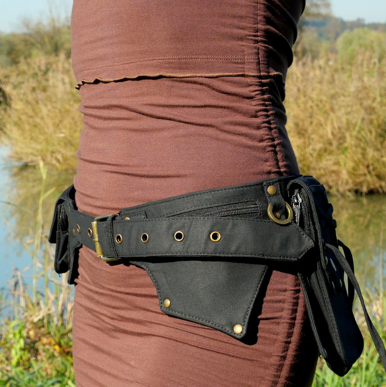 New Workwear Tactical Bag Functional Style Multi-Pocket Vest Backpack Trendy Cool Wearable Backpack Chest Bag