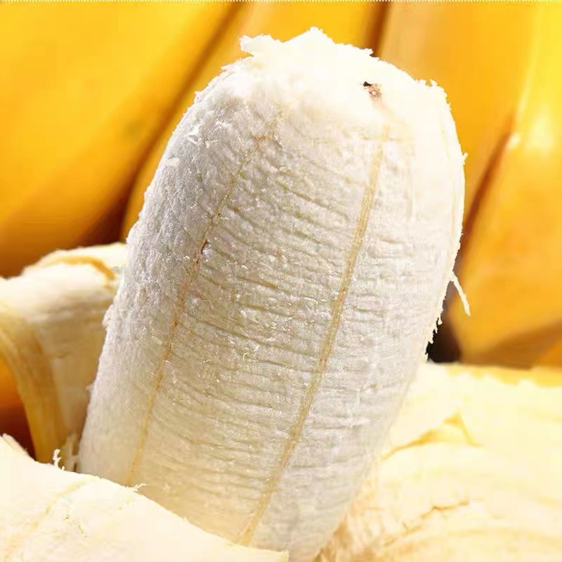 Guangxi Apple Banana Fresh Banana Seasonal Fresh Fruit Fragrant Banana Freshly Picked Banana Drop Shipping