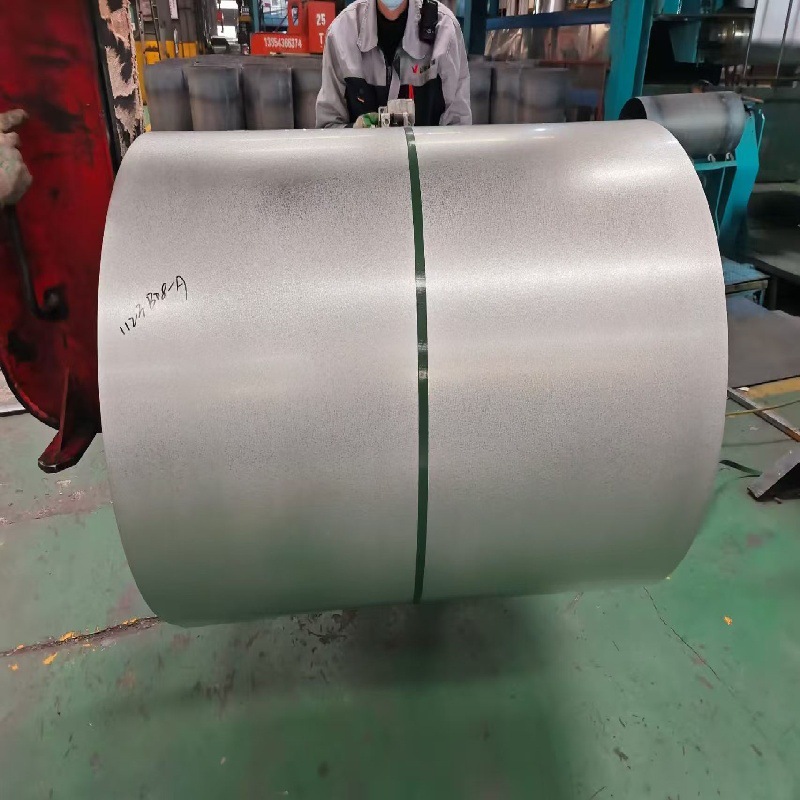 Aluminized Zinc Roll, Fingerprint-Resistant Aluminized Zinc, Used for Thermal Insulation in Construction Projects, Moisture-Proof and Soundproofing for Roofs