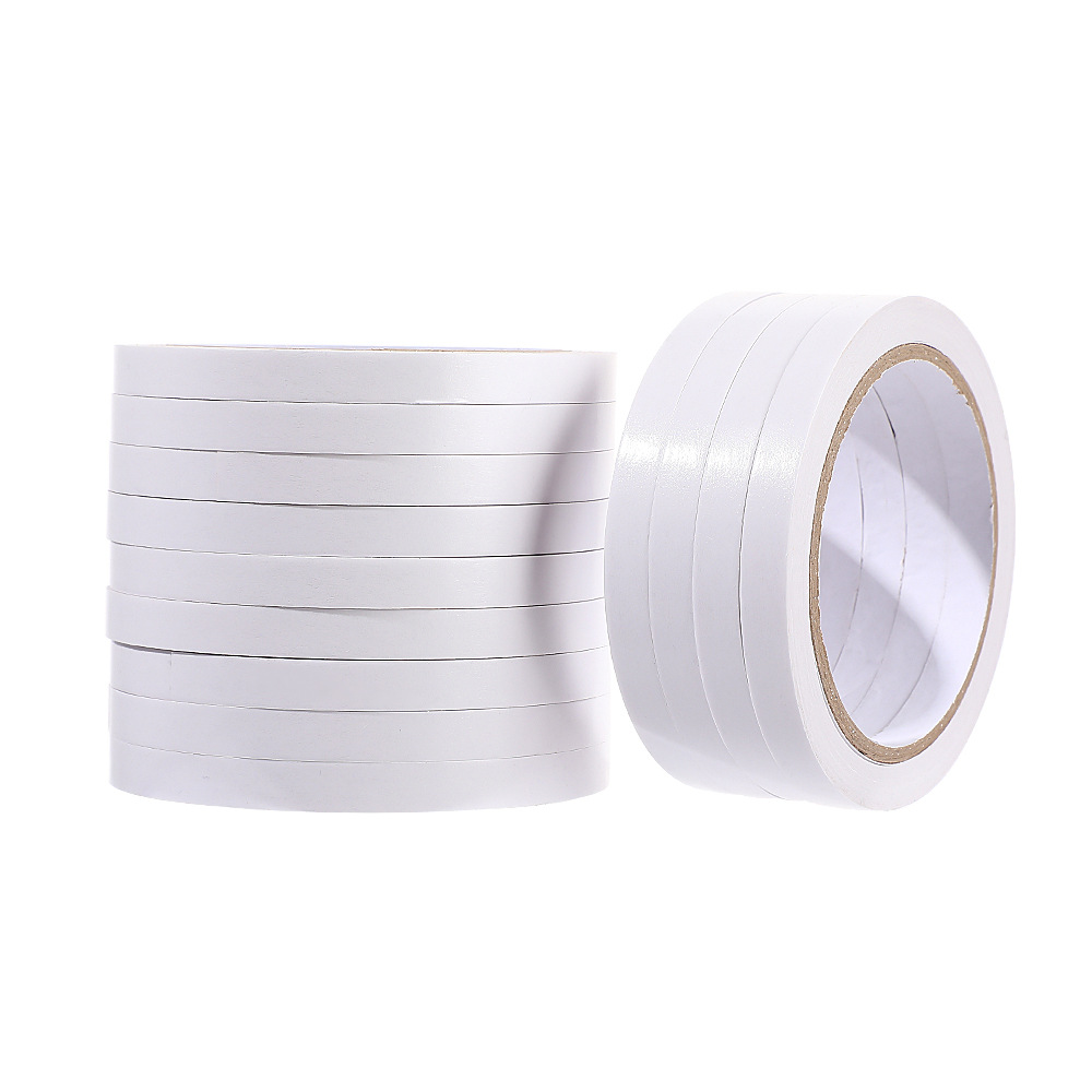 Non-marking double-sided adhesive high viscosity strong translucent hot melt adhesive white office high viscosity hot melt double-sided adhesive tape
