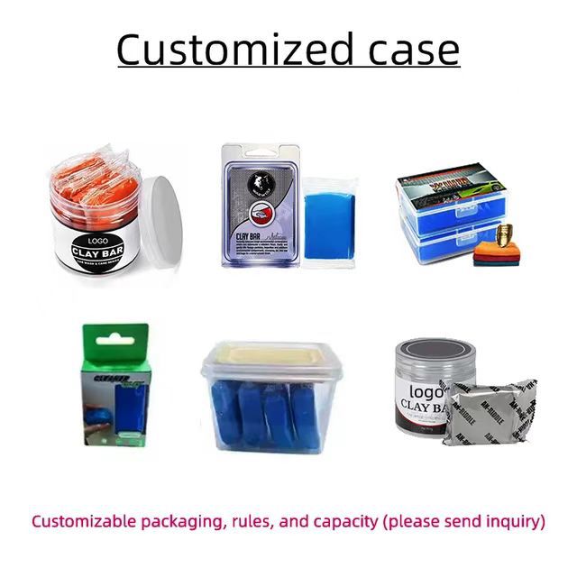 Car Wash Mud, Special Volcanic Mud for White Cars, Car Wash Grinding Mud to Remove Flying Paint and Rust, Powerful Decontamination Mud for Car Cleaning, Car Wiping Mud