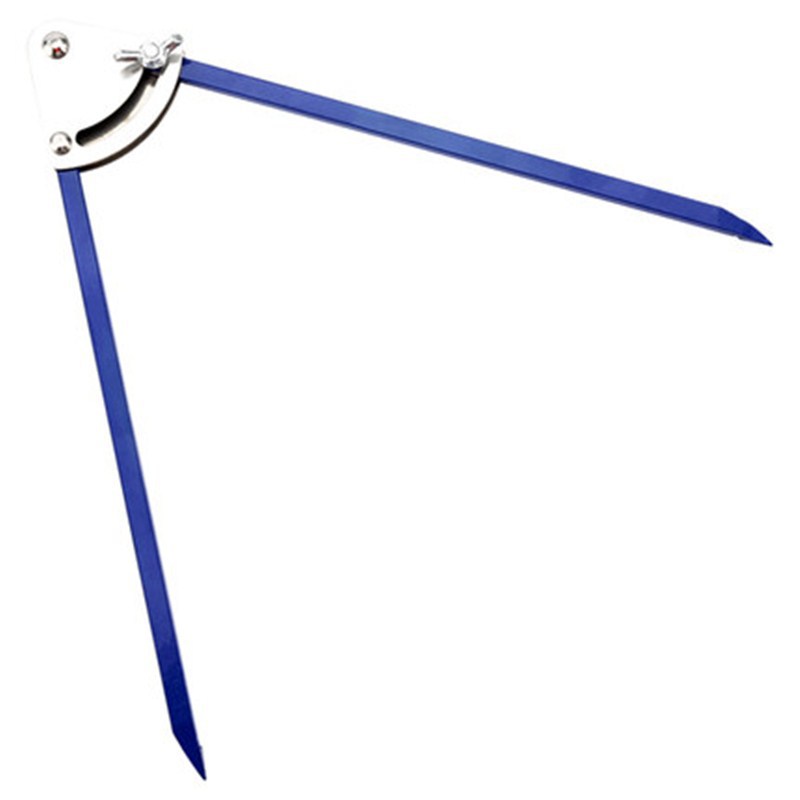 Alloy compass scribing gauge fitter tool woodworking scriber industrial compass iron scribing gauge 150-600mm