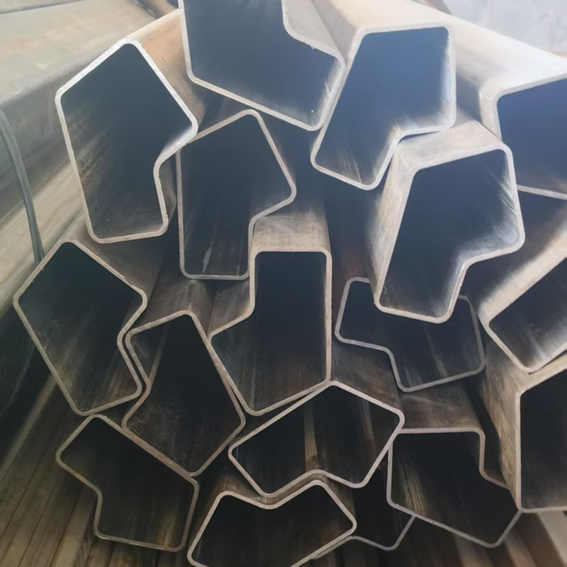 Factory Direct Sales of Cold-Drawn Special-Shaped Steel Pipes. Hexagonal Tubes. Square on the Outside, Round on the Inside. Trapezoidal Tubes. Square on the Outside, Round on the Inside Hexagonal Tubes