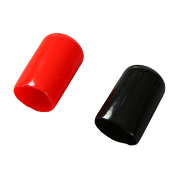 Pvc Rubber Threaded Plug Protective Cover Cap Anti-Collision Steel Wire Screw Dust Cap Screw Protective Cover Cap