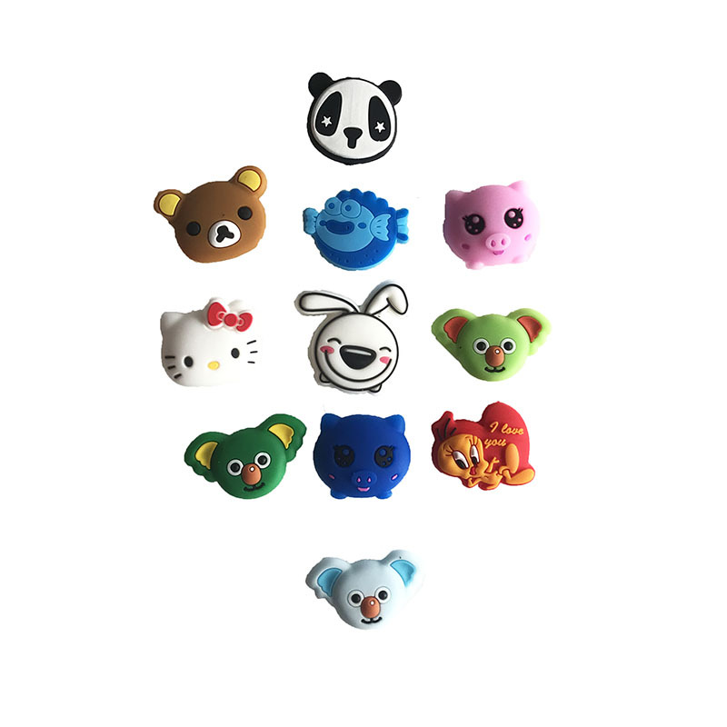 Commemorative Version of Tennis Racket Shock Absorber, Cross-Border Popular Silicone Tennis Racket Shock Absorber, Creative Cute Pet