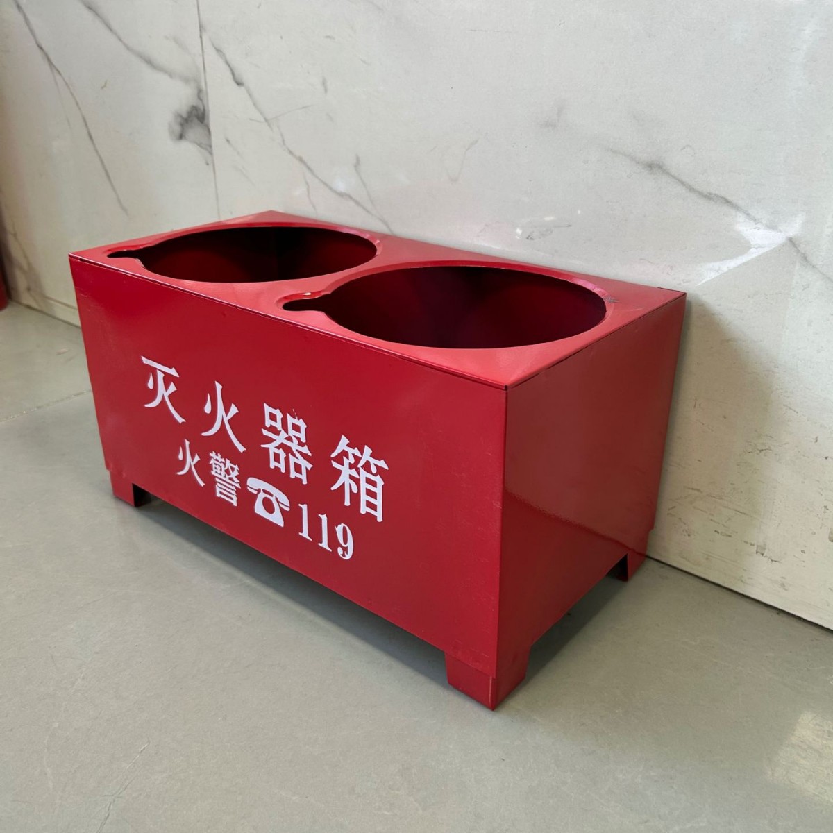 4kg Fire Extinguisher Base Box Mounting Bracket Half Box Fire Extinguisher Box Fire Equipment Fire Box