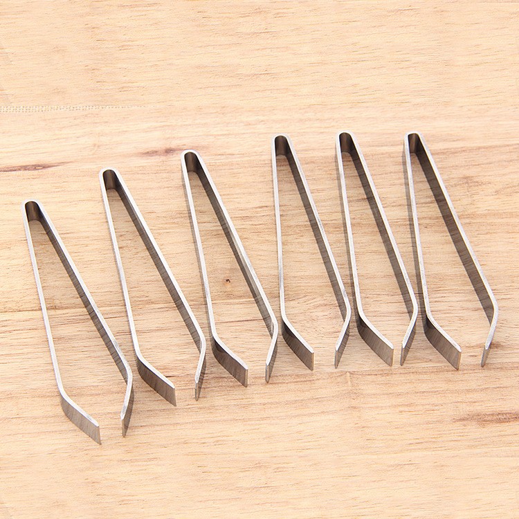 Wholesale flat mouth thickened Fishbone clip stainless steel goose feather clip hair pulling clip hair remover kitchen gadget