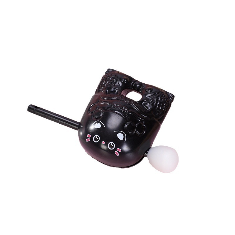 Little Red Book Shake Tone Same Kapibala Wooden Fish Keychain Pendant Dazk Percussion Instrument Printing Buddha Gift