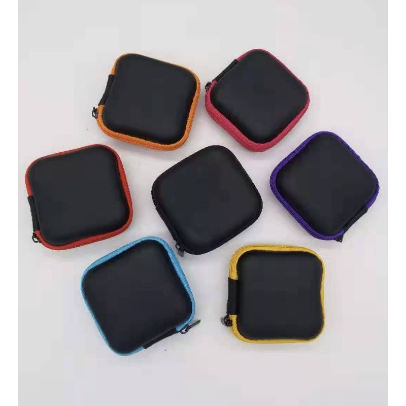 EVA earphone bag data cable storage box eva zipper bag earphone box earphone storage bag wholesale