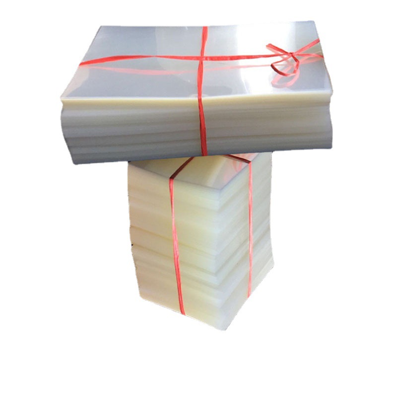 Pvc Plastic Sheet Window Sheet Carton Window Pet Sheet Square Rounded Corner Plastic Sheet Split Roll Cut Zhongbang Plastic