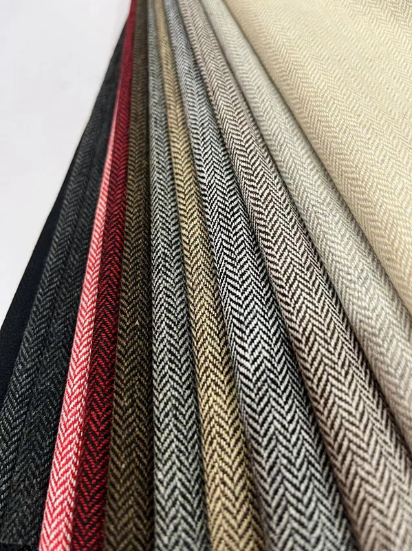 Готовая партия мелкой елочки шершава верхняя одежда шершава материал