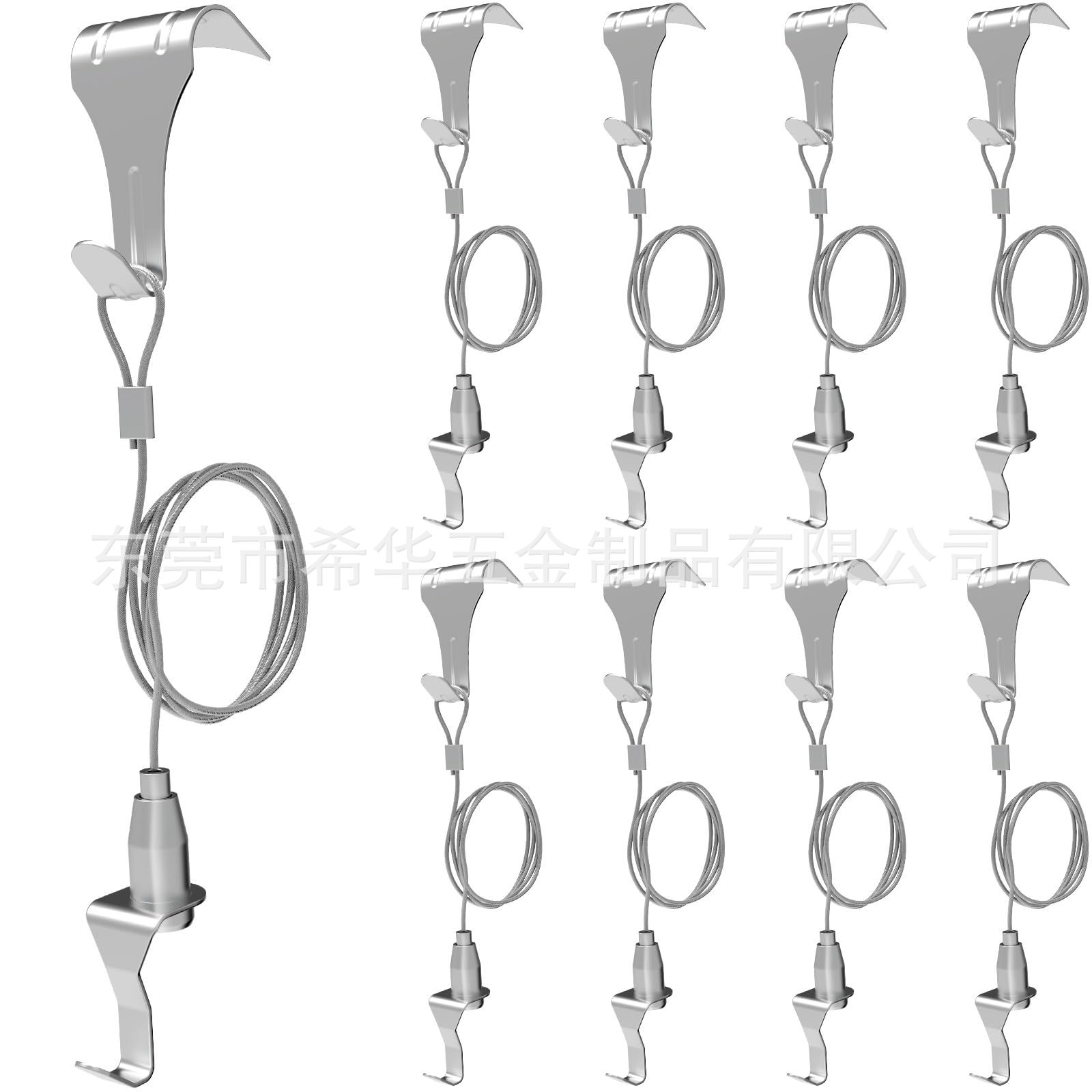 Wire Rope Hangers Track Art Museum Hanging Rope Hook Code Hanging Rope Book Gallery Exhibition Decorative Painting Hanging Line Hook